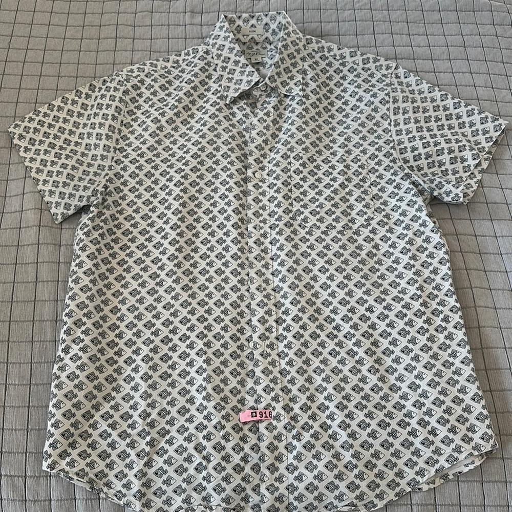 J. Crew Fish Button Down